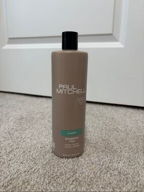 Paul Mitchell Clarify Shampoo Two - Beige Bottle with Teal Label